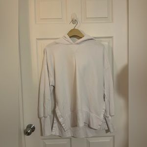 Abercrombie & Fitch White hoodie